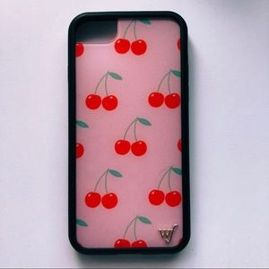 Wildflower pink cherry iPhone 7 case